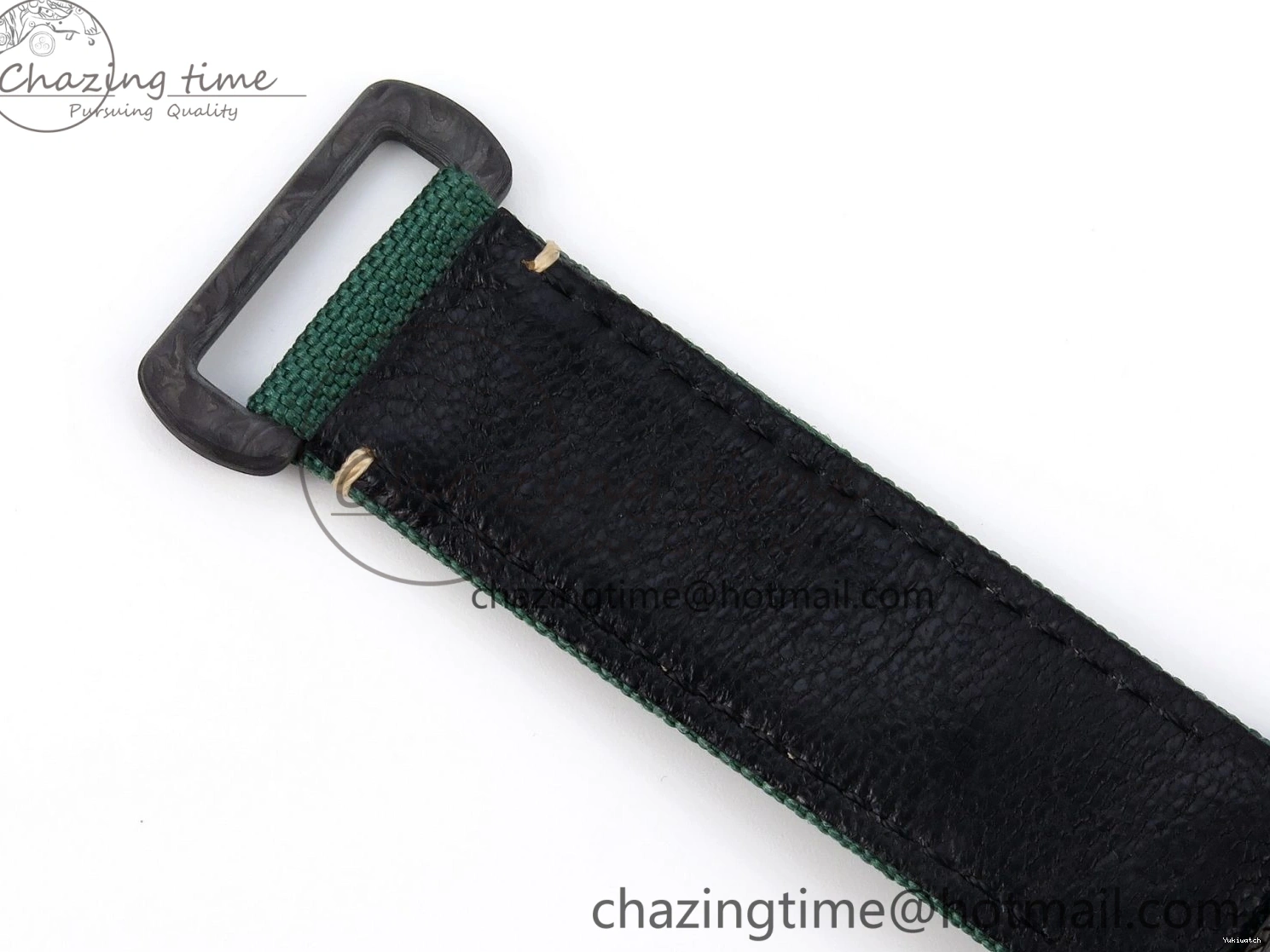 Nylon A7750 on YG DIW Dial Carbon Green Case Green Edition Daytona and Bezel Strap DIWF 0428